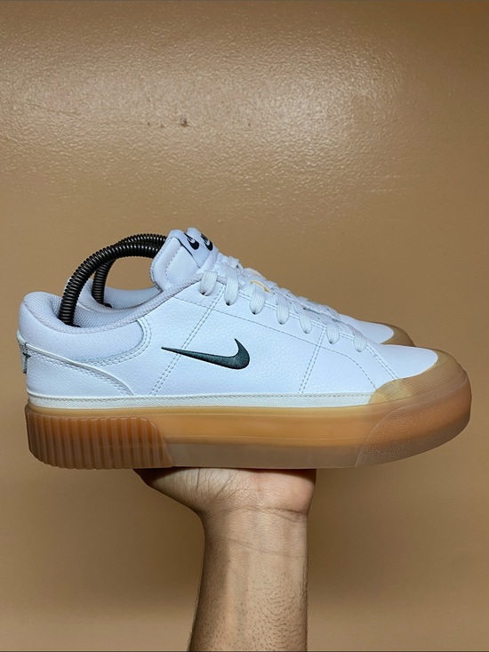 Nike Shoes - Nike Wmns Court Legacy Lift “White Vintage Green Gum” Size 9 FV5526-100